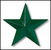 Gemini Sign Letters - Cast Metal Plaques Colors 0259-Federal Green