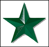 Gemini Sign Letters - Cast Metal Plaques Colors 2108-Light Green