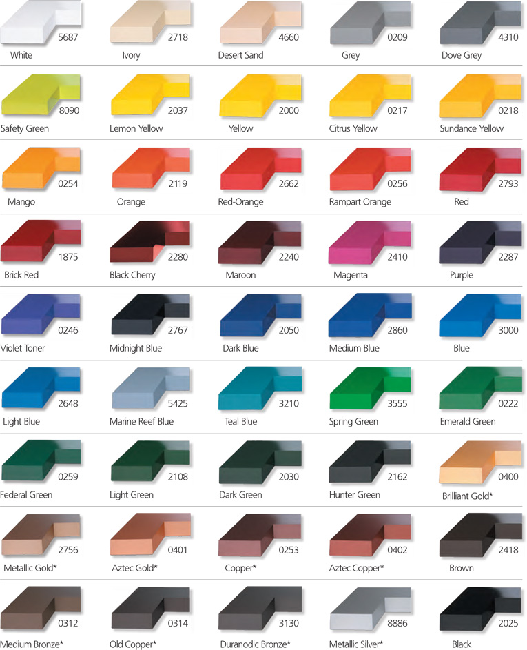 45 Standard Minnesota Colors