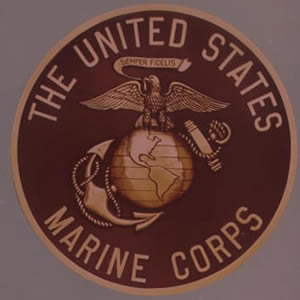 US Marines Bronze Emblem